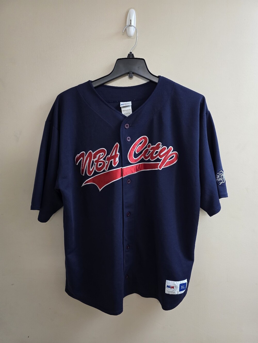 NBA City Navy Red Jersey XL